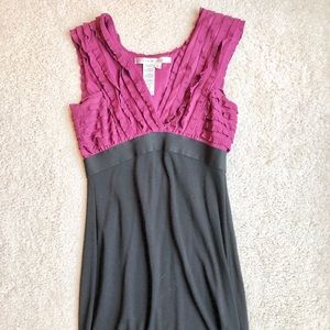 Max Studio mini dress with ruffle details